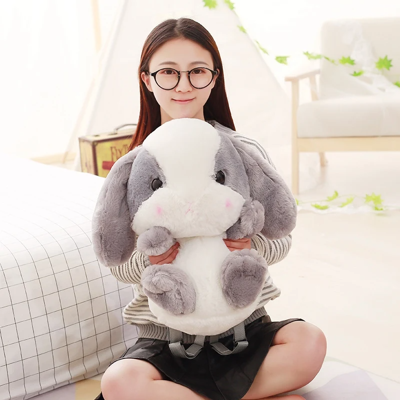 Large Bunny Backpack Plush with Long Ears (5 Colors!)