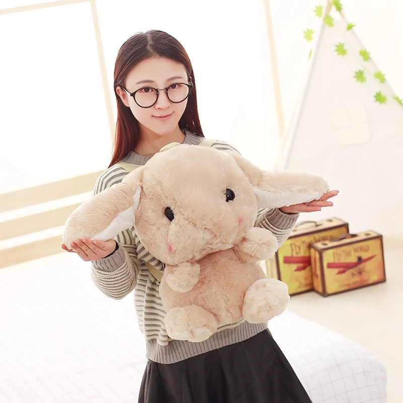 Large Bunny Backpack Plush with Long Ears (5 Colors!)