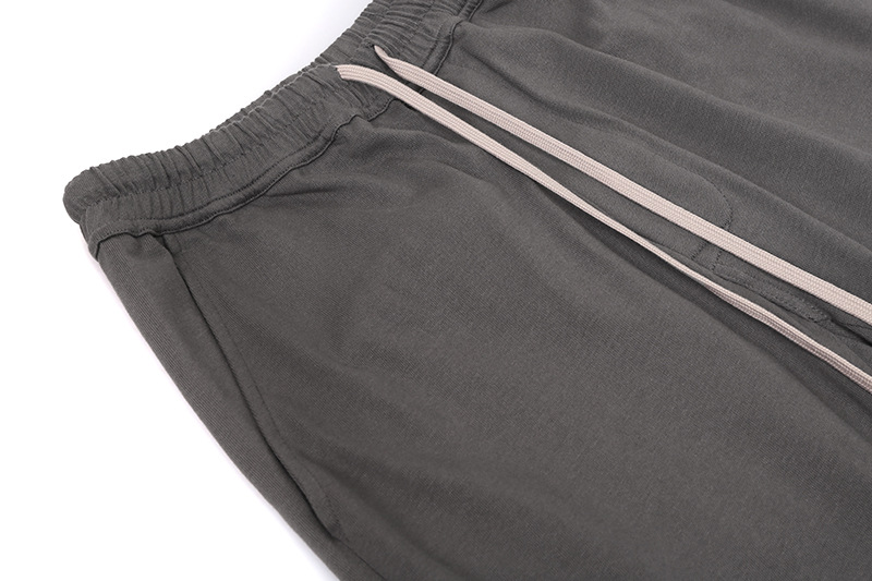 Men's Dark Straight-leg Trousers Loose Casual High Street