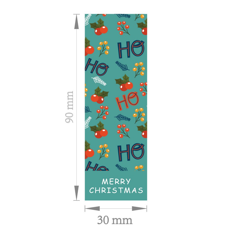 3 Rectangular Sticker Gift Box Sealed Stickers Adhesive Label