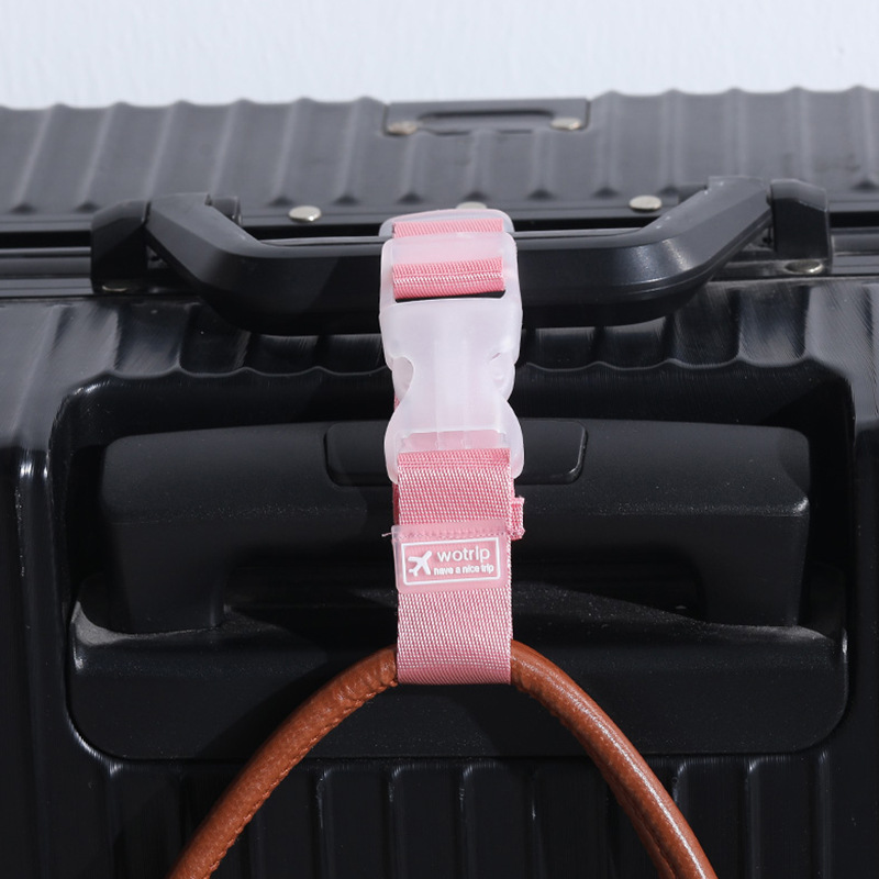 Plastic Luggage Hanging Buckle Fixed Packing Belt Pendant