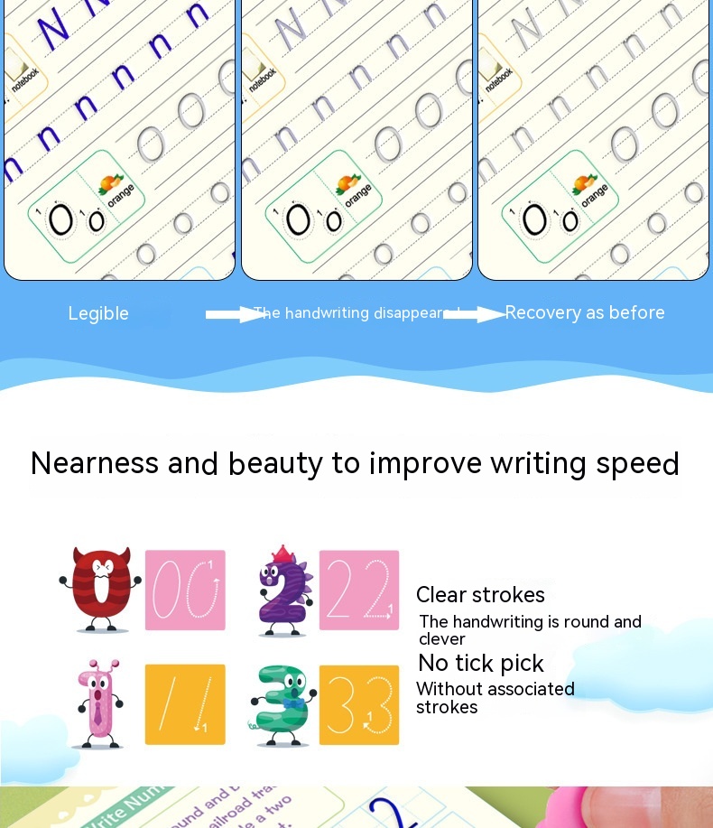 Groove Copybook Student Training Pen Control Magic Calligraphy Practice Board - Image 12