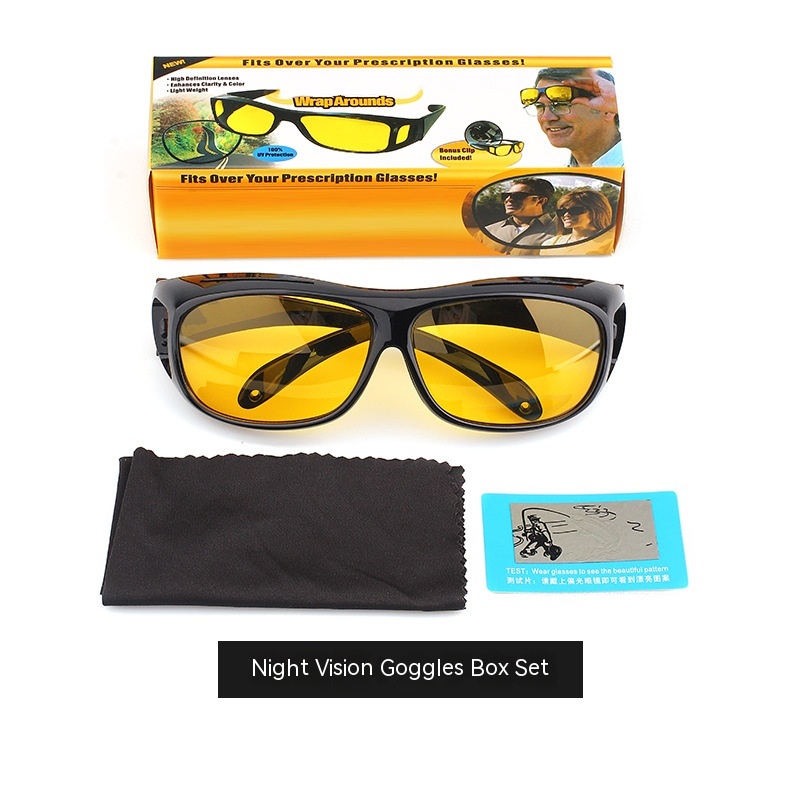 Title 3, Outdoor Cycling Night Vision Mirror Paper Box Set