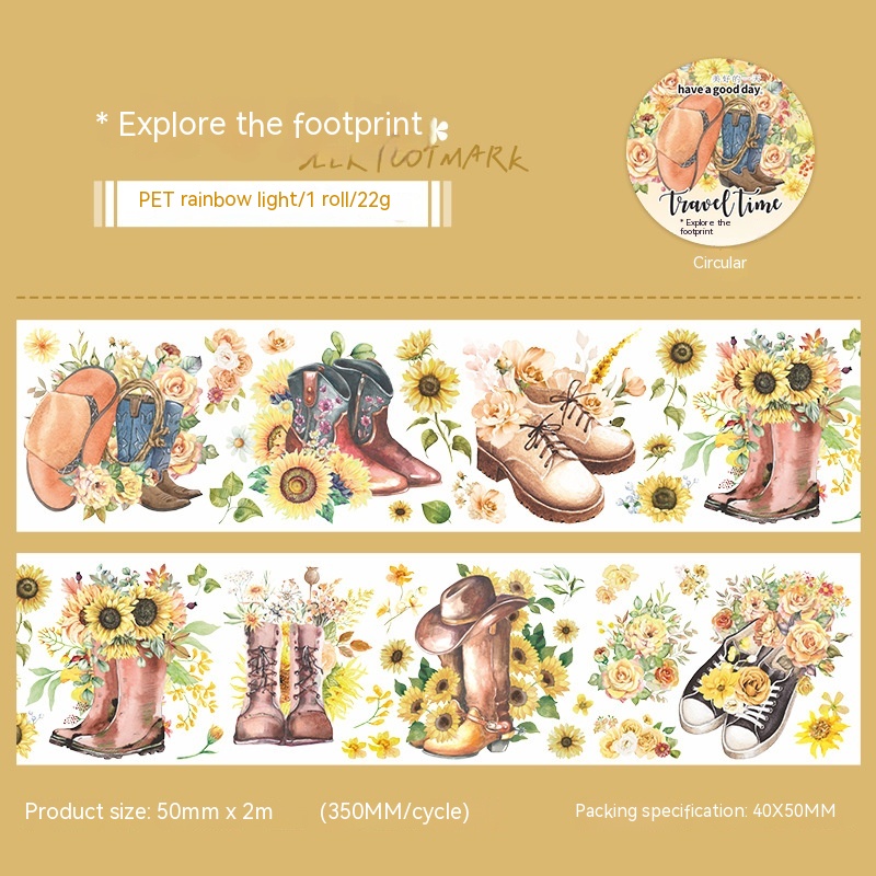 Beautiful Day Tape Travel Time Series Loop Stickers - Image 10