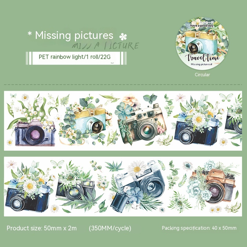 Beautiful Day Tape Travel Time Series Loop Stickers - Image 19