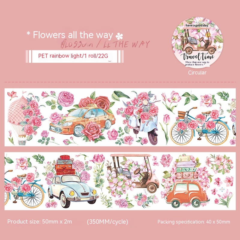 Beautiful Day Tape Travel Time Series Loop Stickers - Image 12