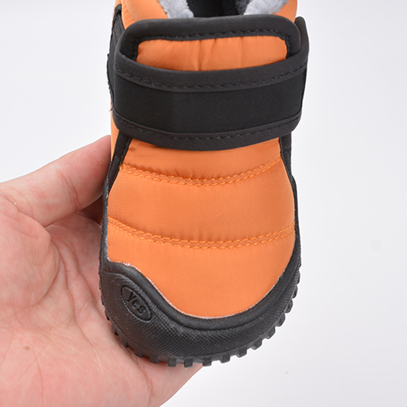 Fleece-lined Children's Casual Soft Bottom Warm Keeping Cotton Shoes — foto 13