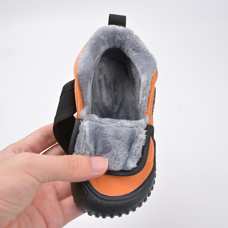 Fleece-lined Children's Casual Soft Bottom Warm Keeping Cotton Shoes — foto 10
