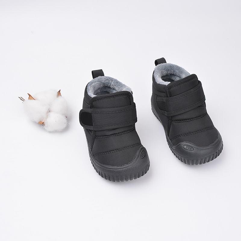 Fleece-lined Children's Casual Soft Bottom Warm Keeping Cotton Shoes — foto 11