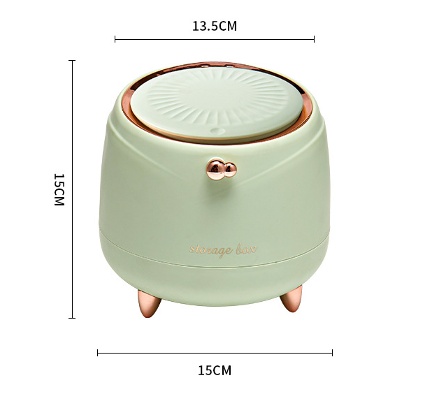 Title 3, Office Home Mini Plastic Press Type Wastebasket...