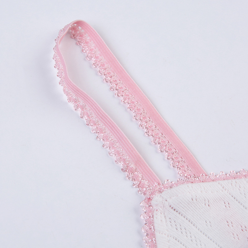 Sweet Small Flower Contrast Color Camisole For Women