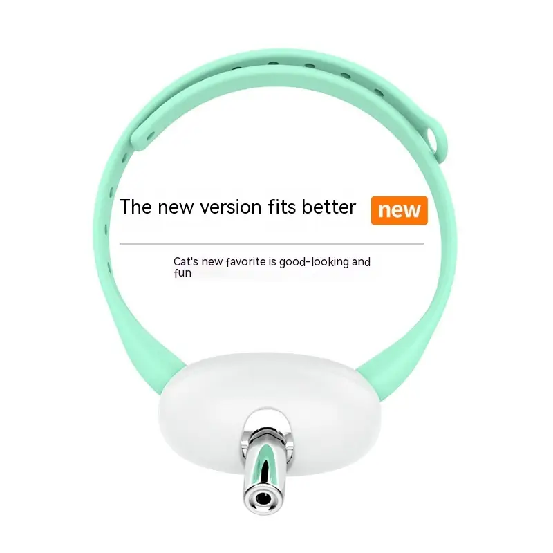 Automatic Laser Cat Teaser Collar Toy for Interactive Pet Play