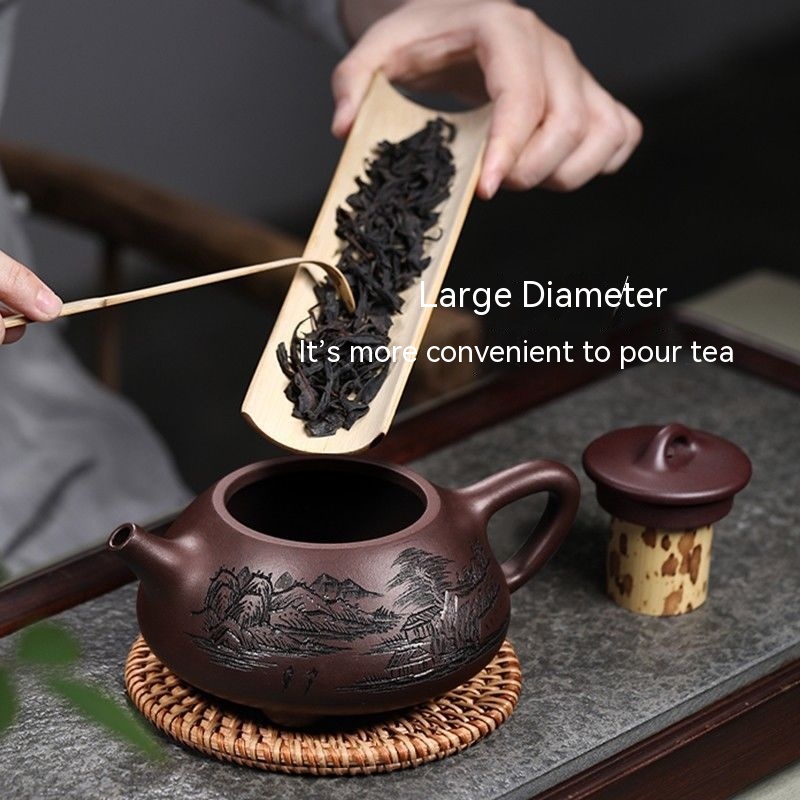 Title 4, Tiandao Reward Shipiao Teapot High-end Tea Set