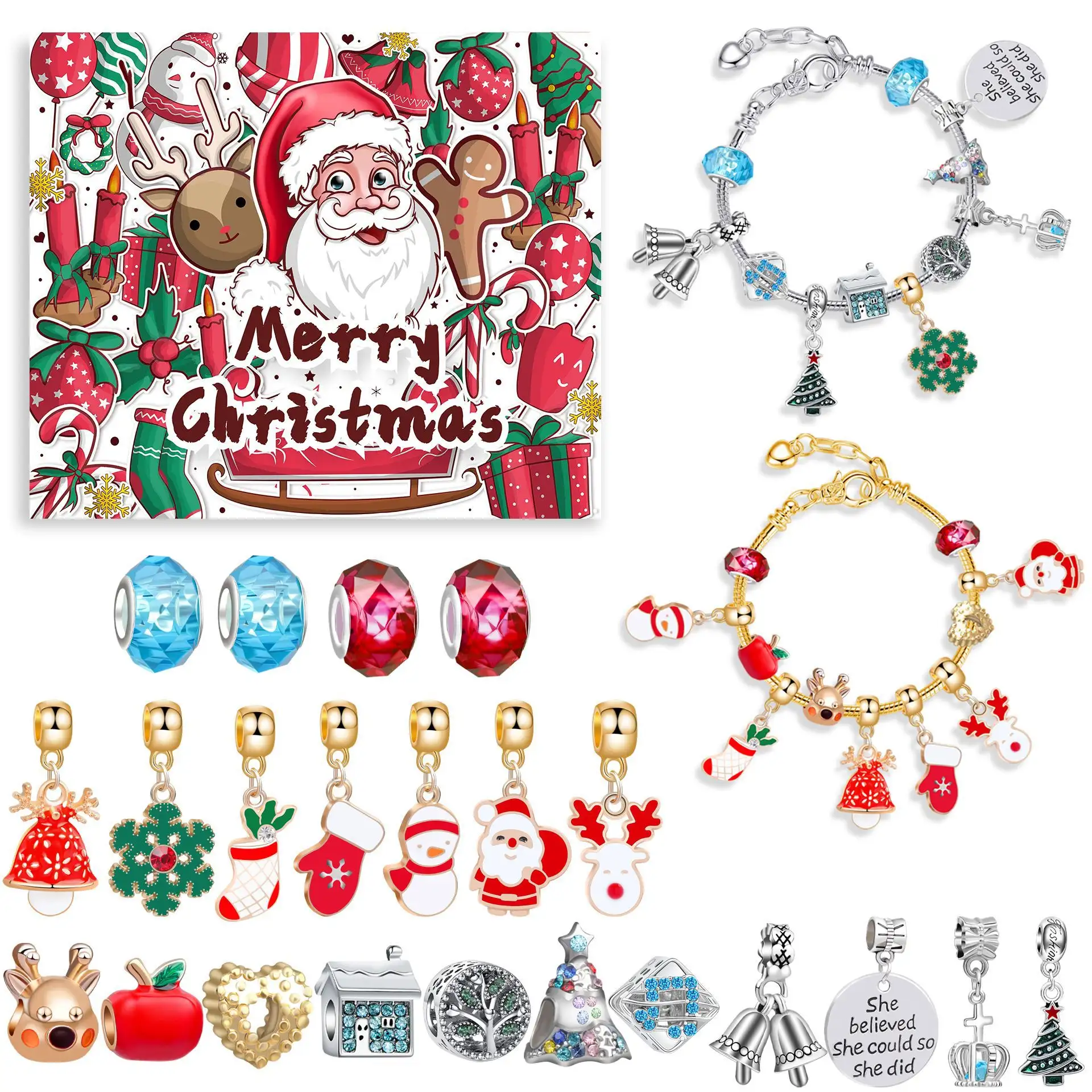 24 Calendar Jingling Bell Surprise Blind Box Set
