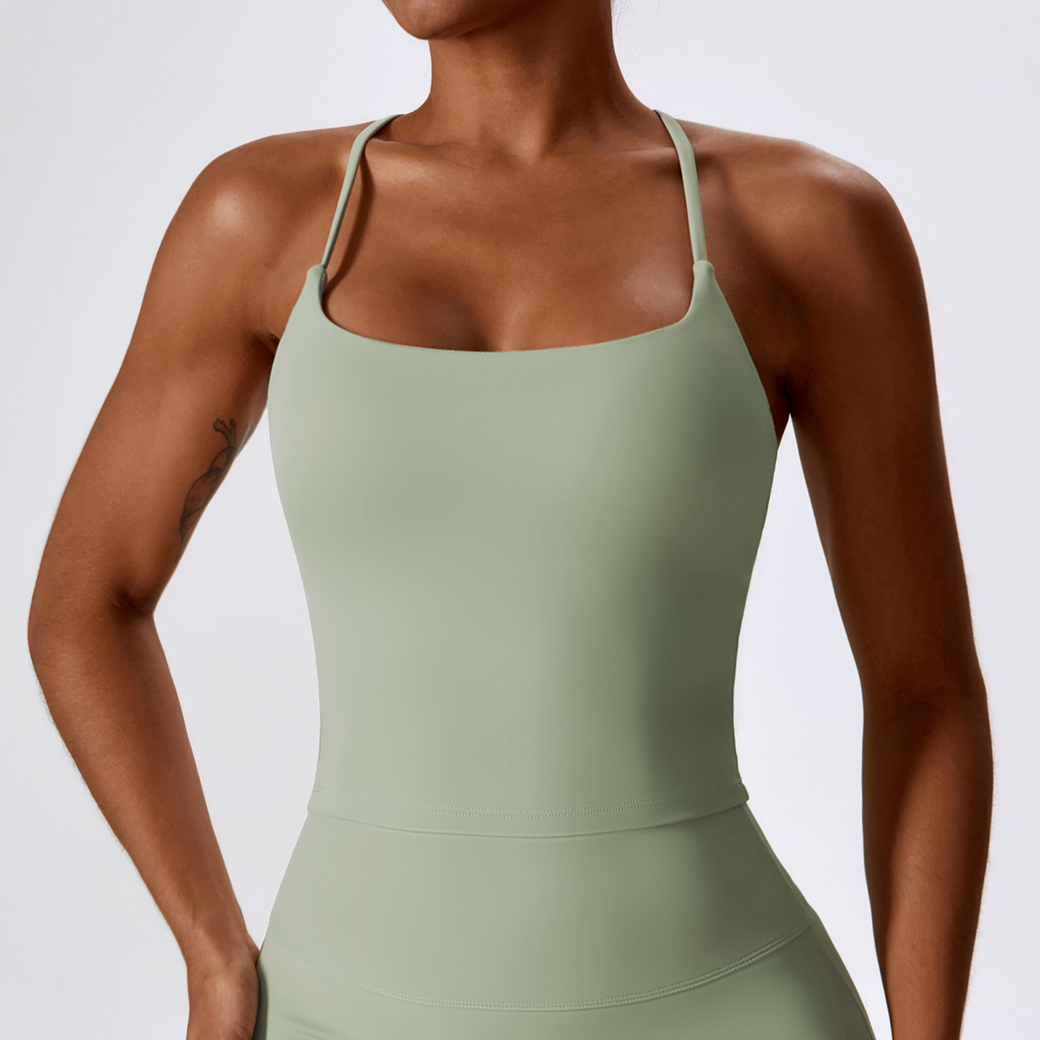 Title 5, Beauty Back Yoga Vest Women