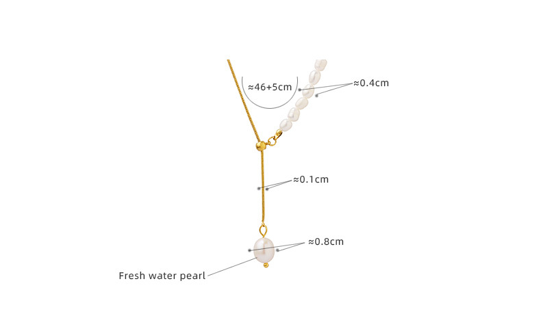 Title 7, New French Style Freshwater Pearl Adjustable Ta...