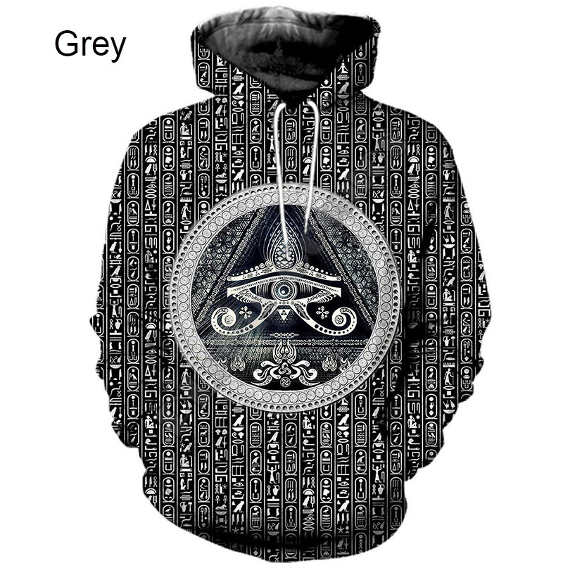 Sweater Vikings Warrior 3D Digital Printing Men's Fashion Trendy Sweater Hoodie