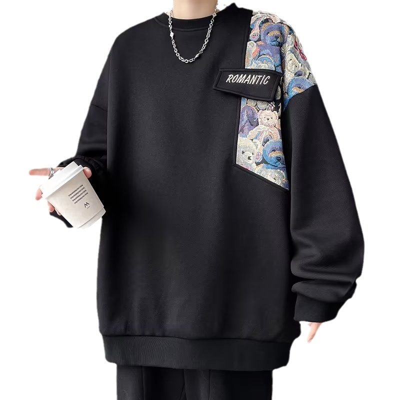 Crew Neck Casual Bottoming Shirt Jacket