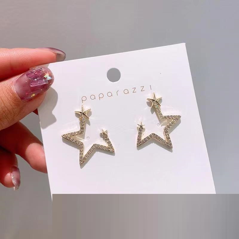 Title 1, Special-interest Design Pentagram Stud Oorbelle...