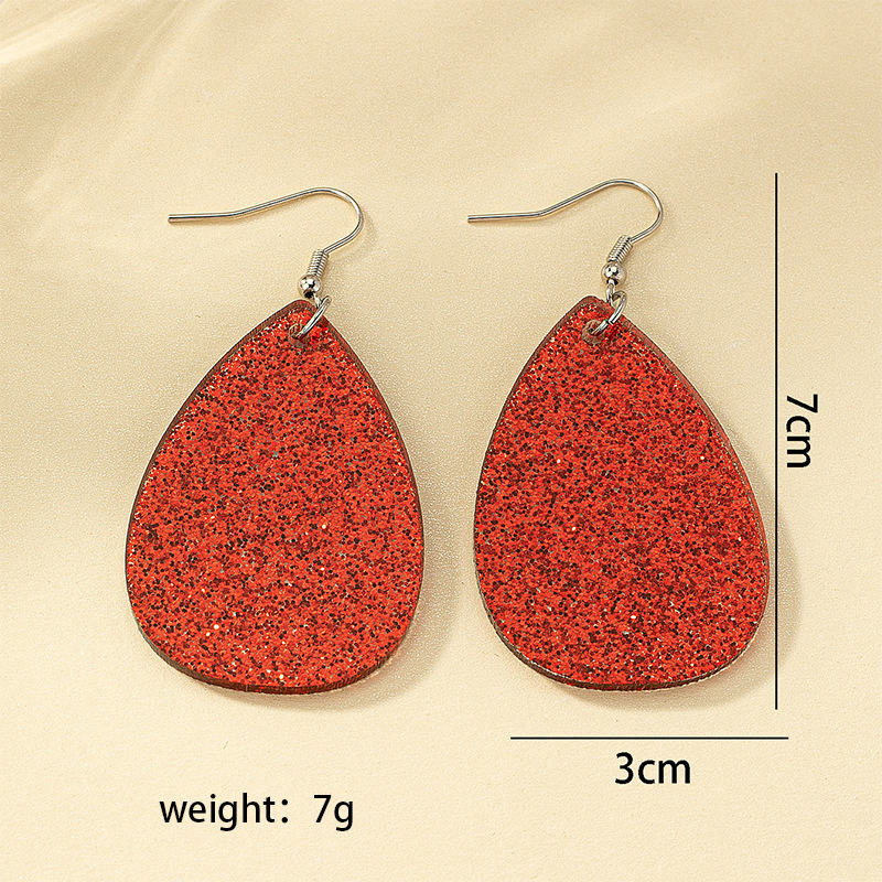 Title 1, Bohemian Water Drop Earrings Drop-shaped Retro ...