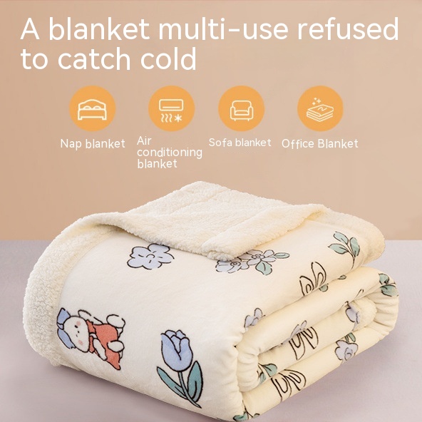 1719249816707534848 - Blanket Nap Thickened Winter Cute