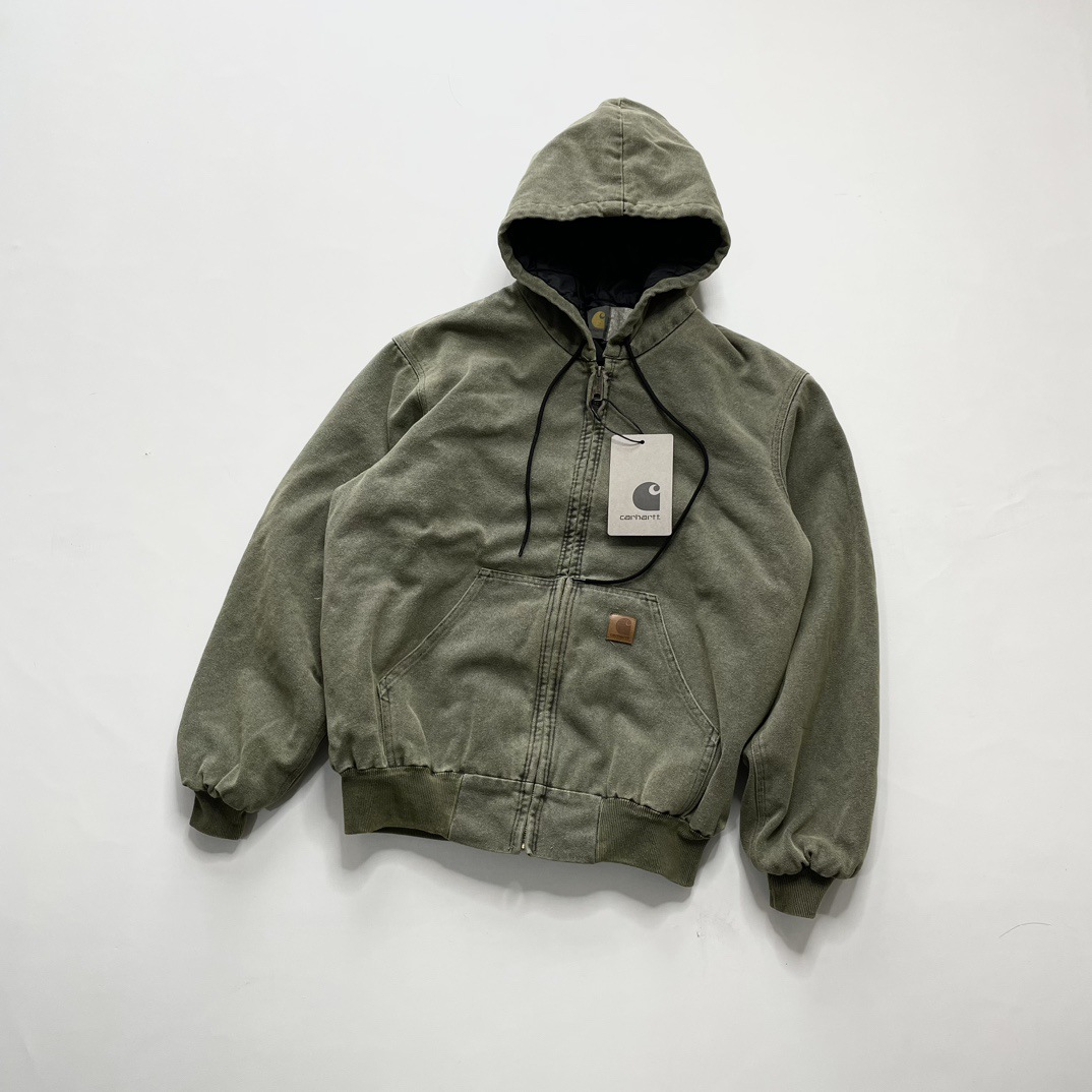 Men's Fashion Wash Distressed Hooded Zipper Jacket