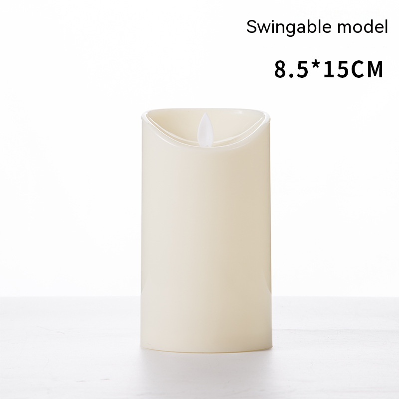 Title 2, Plastic Simulation Swing Electronic Candle Wedd...