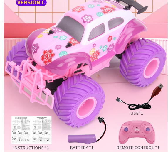 Title 5, Remote Control Car Rock Crawler Party Gift Toys...