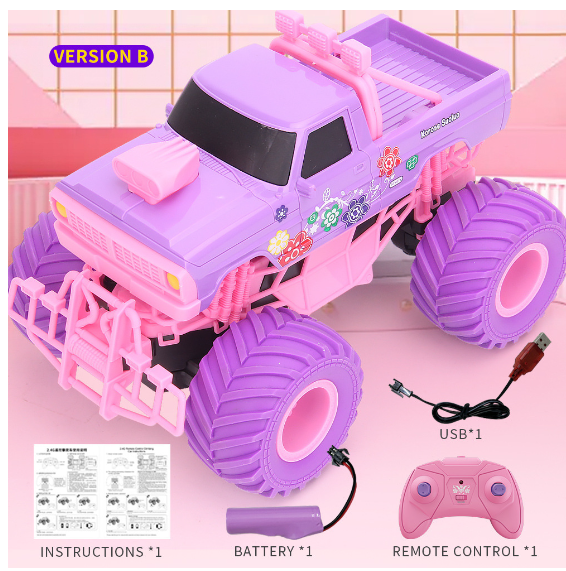 Title 6, Remote Control Car Rock Crawler Party Gift Toys...