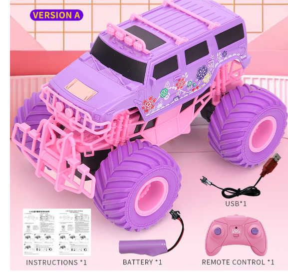 Title 7, Remote Control Car Rock Crawler Party Gift Toys...