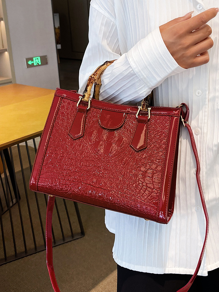 New Fashion High-end Textile Women's Commuter Handbag - Image 39