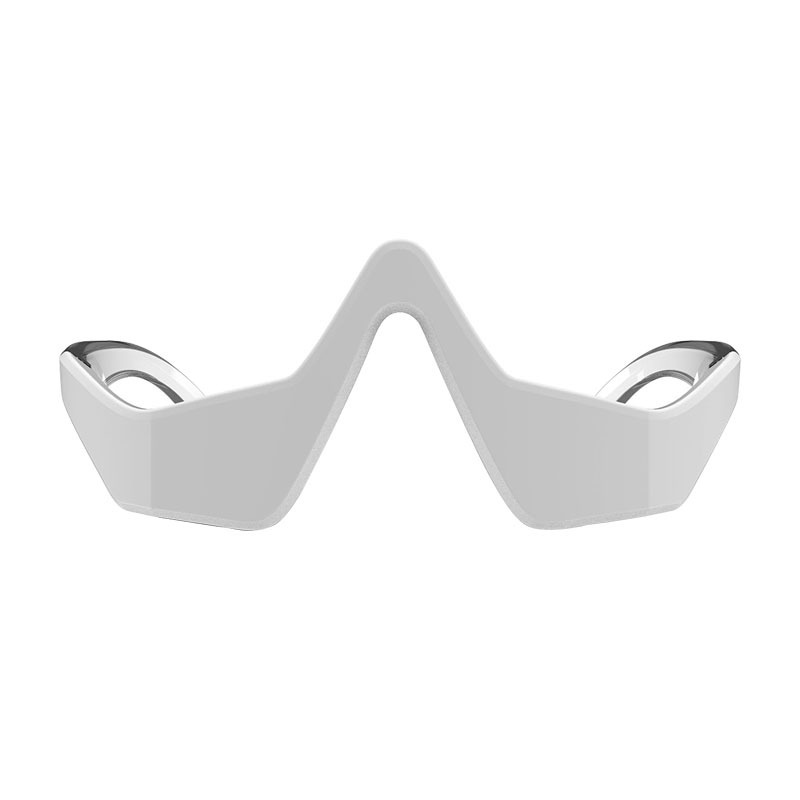 Eye Massager - Family Household Eye Massager with EMS Function in White Color. Features 5 Gears and USB Charging. Includes 1 Massage Instrument.