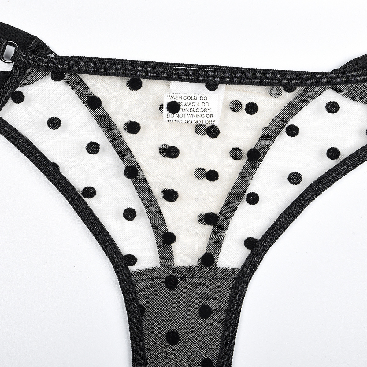 Title 18, Dot Dots Transparent Sexy Underwear Two-piece