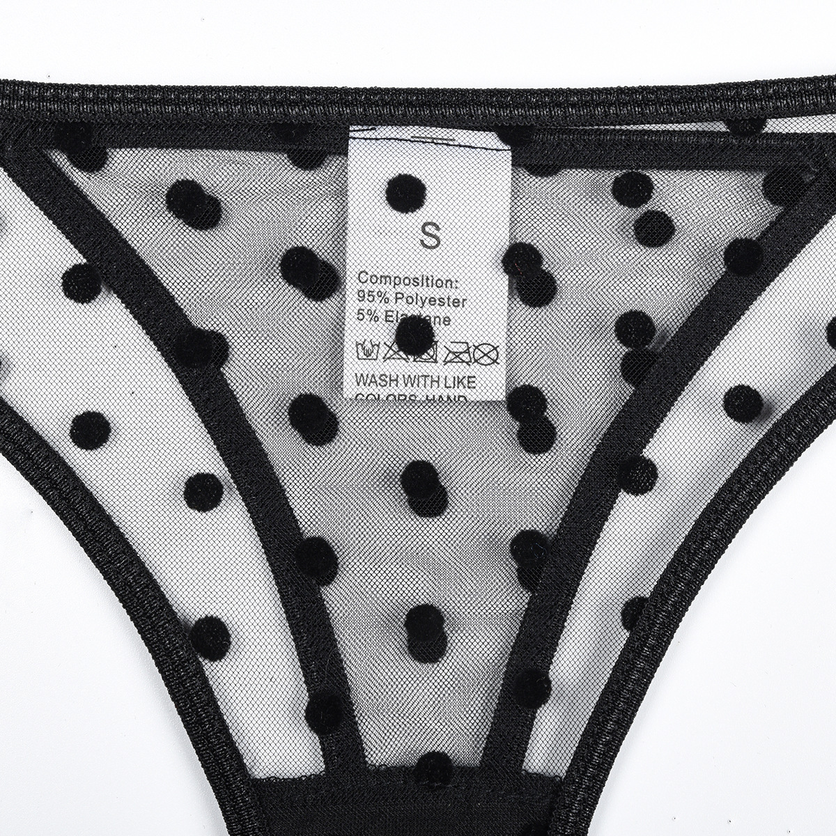 Title 26, Dot Dots Transparent Sexy Underwear Two-piece