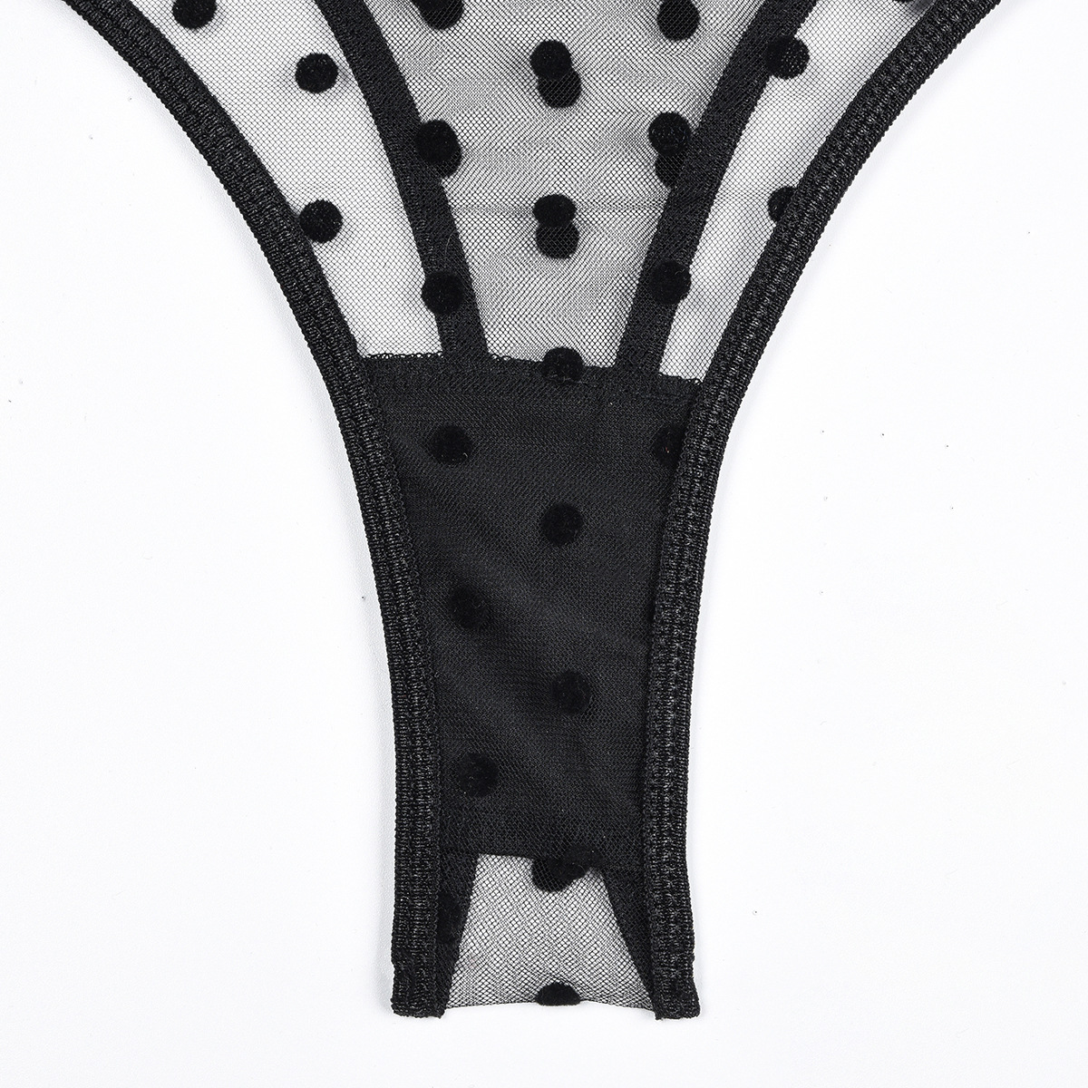 Title 27, Dot Dots Transparent Sexy Underwear Two-piece