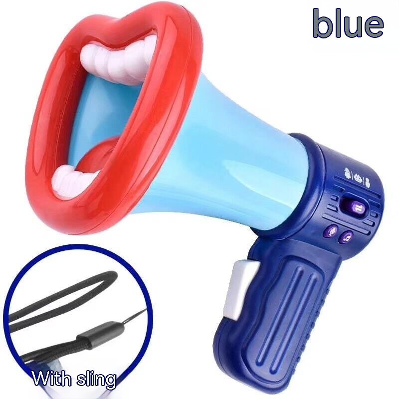 Children's Creative Funny Net Red Lips Horn Loudspeaker - Image 2