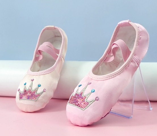Children's Dance Shoes, Soft Soled Training Shoes, Girls — foto 11
