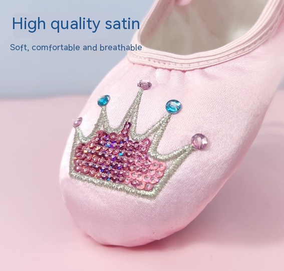 Children's Dance Shoes, Soft Soled Training Shoes, Girls — foto 12