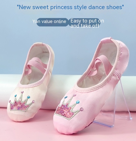 Children's Dance Shoes, Soft Soled Training Shoes, Girls — foto 6