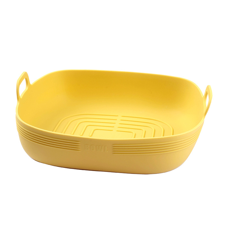 Title 4, Air Fryer Bowl Silicone High Temperature Resist...