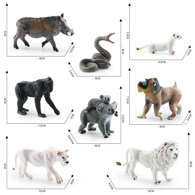 Title 1, Simulation Forest Animal African White Lion Bla...