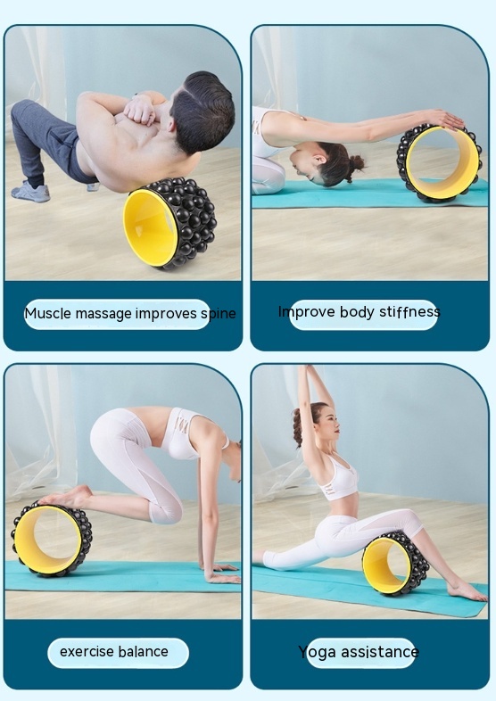DFloating Point Yoga Wheel Back Yoga Equipment - Image 13