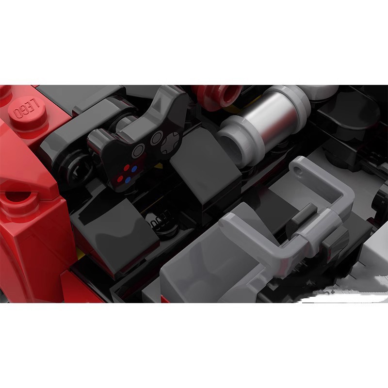 Racing Model Assembled Blocks Educational Toys