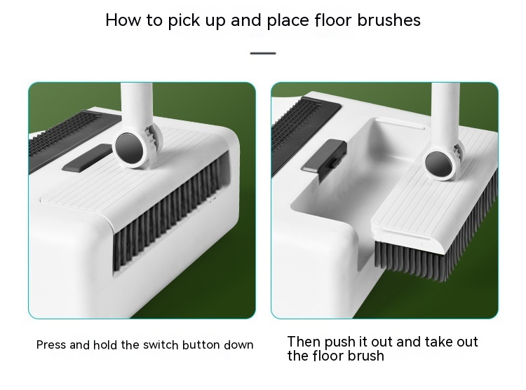 Title 3, Dustpan Floor Brush Three-in-one Atmospheric Sp...