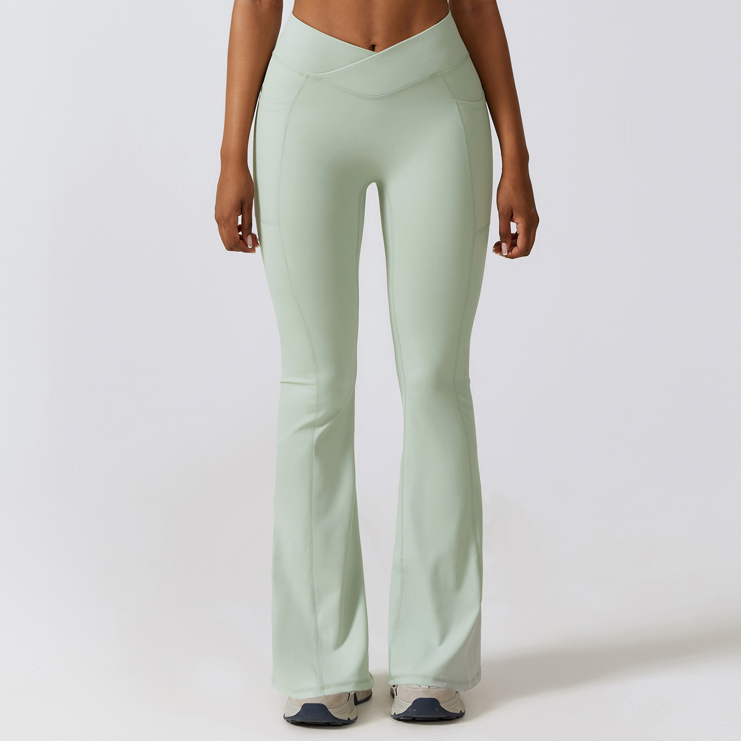 Title 2, Pantalon large de levage de hanche, pantalon de...