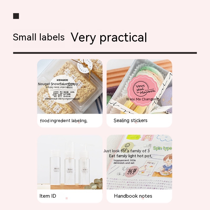 Sealed Sticker Waterproof Thermosensitive Self-adhesive Label