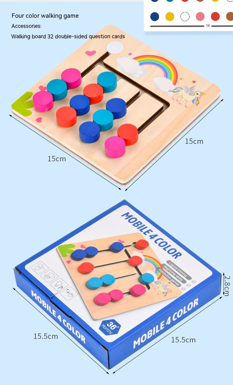 Title 12, Four-color Eight-color Game Children