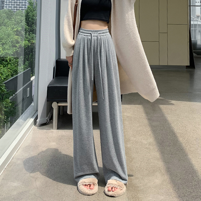 Title 3, Autumn High Waist Loose Drooping Casual Leisure...