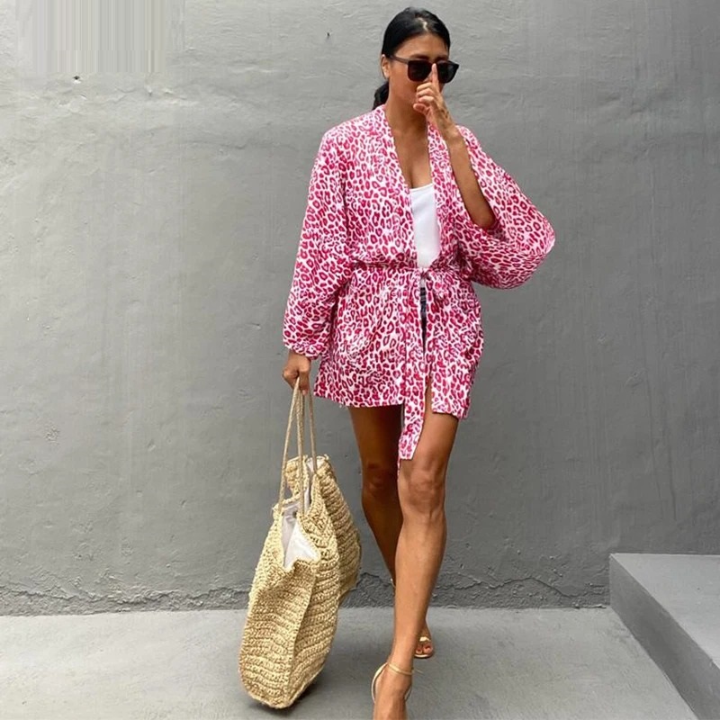 Short Cardigan Coat Casual Beach Sun Protection Shirt