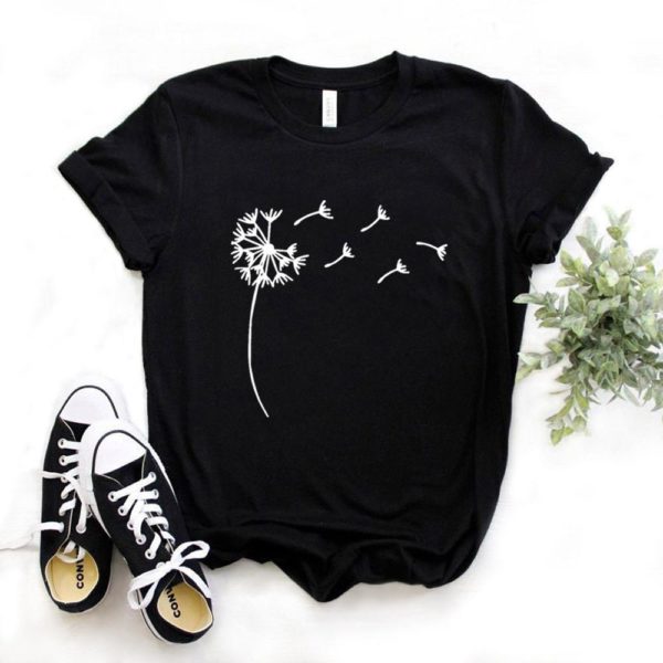 Title 9, Heartbeat Lady Feather Crew Neck Printed T-Shir...